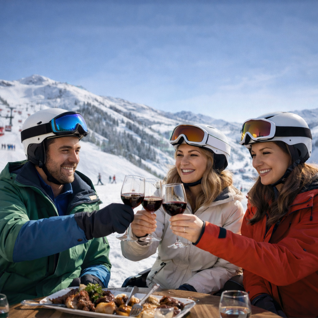 Friends Alpine Getaway